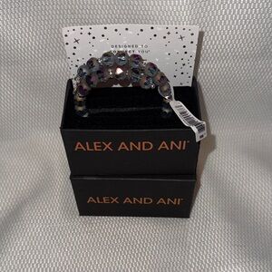 Alex and Ani Nova‎ Wrap Galaxy SS Multicolor Beaded Bracelet